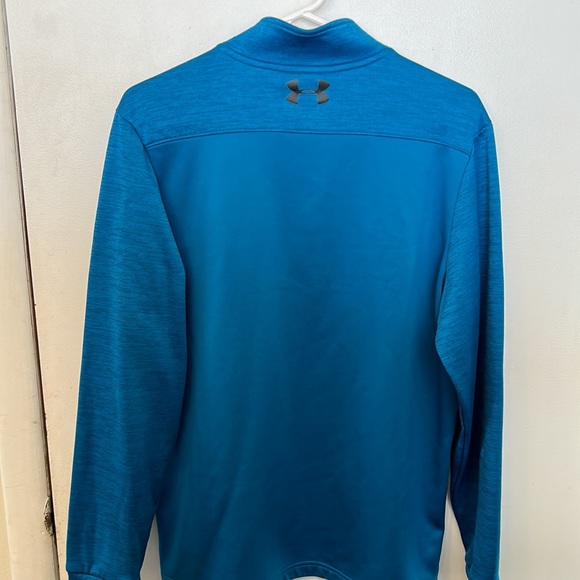 Under Armour Men’s Long Sleeve Shirt Blue Size Medium - Picture 3 of 3